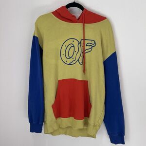 Odd Future OFWGKTA Hoodie Mens Large Pullover Colorblock RARE